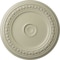 Ekena Millwork Carlsbad Ceiling Medallion (Fits Canopies up to 5 1/2"), 31 1/8"OD x 1 1/2"P, Clear Yellow CM31CACYF - alternate 1